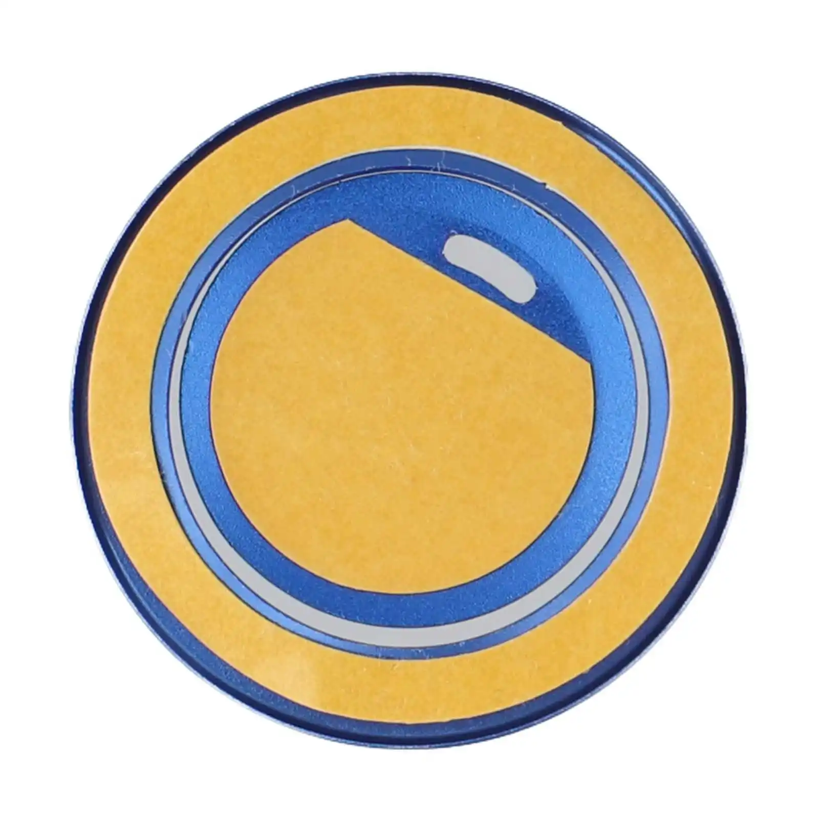 

Vehicle Accessory Installation Blue Engine Push Start Cover Aluminum Ignition Cover Self-Adhesive Installation