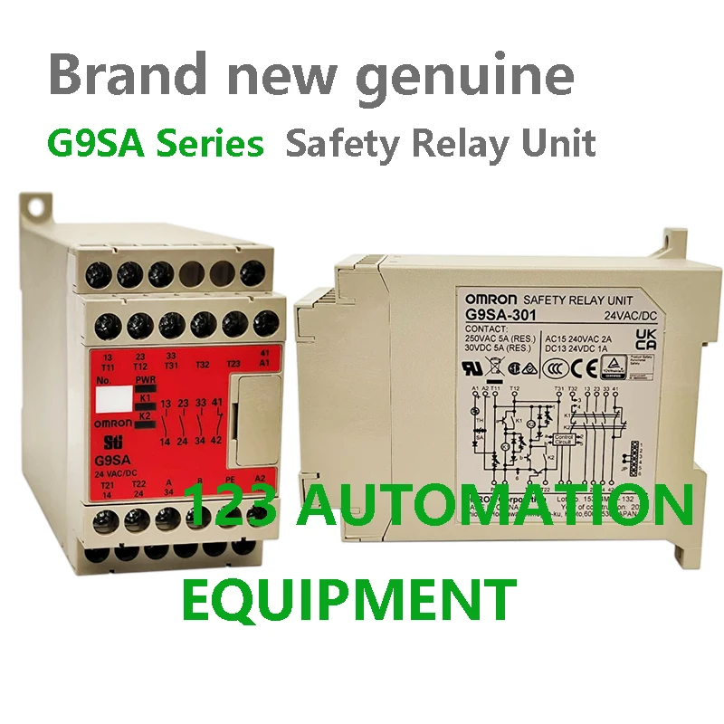 Authentic New Omron G9SA-301 G9SA-501 G9SA-TH301 G9SA-321-T075 Safety Relay Unit Relays AC/DC24V