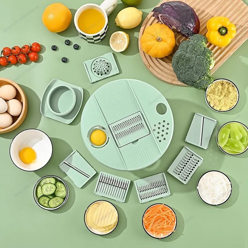 For Multi functional vegetable salad dehydrator, vegetable slicer, household drain basket, fruit slinger