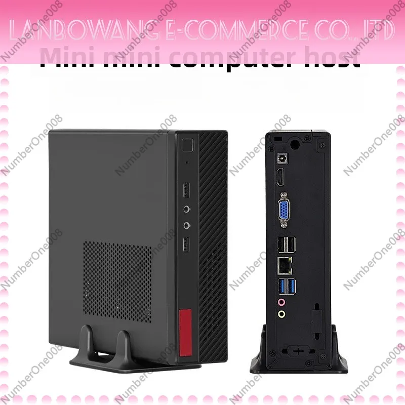 Mini Micro Desktop Computer Ultra Thin Small Form Factor PC Complete Machine for Office Printing Teaching Monitoring