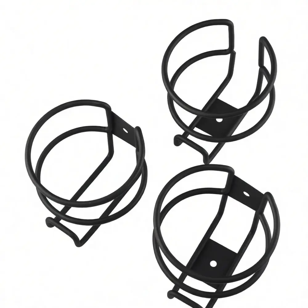 Iron Beverage Holder For Ship Yacht Boat Marine Cup Stand Sturdy Storage Organizer Compact Drawer Mounting Accessory