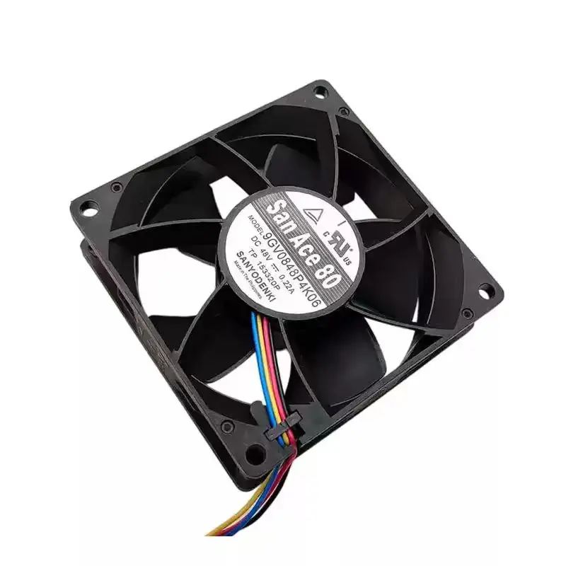 original-for-sanyo-denki-san-ace-80-9gv0848p4k06-48v-022a-8025-80mm-8cm-4pin-pwm-dual-ball-bearing-telecom-server-cooling-fan