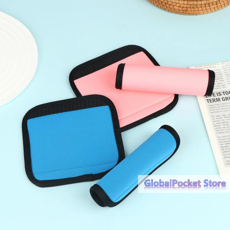 [TG823]2Pcs Pull Up Bar Cushion Grips Anti Slip Soft Cover Pads For Dumbbell Barbell Exercise Equipment And Luggage Handles