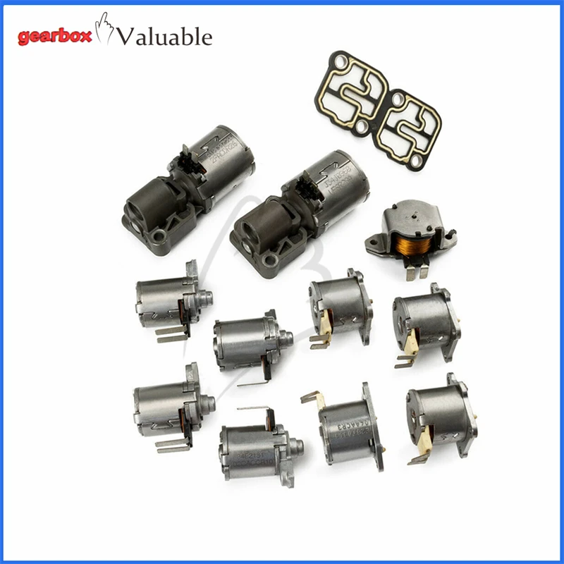 DQ250 02E DSG 6-Speed Transmission Valve Solenoids Kits 02E325025AJ 02E321371E For A3 Q3 Seat Touran Golf Passat