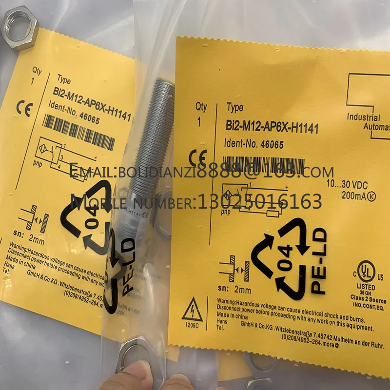 

The brand-new original sensor BI2-M12-AP6X-H1141 VN6X/VP6X-H1141 One year warranty in stock