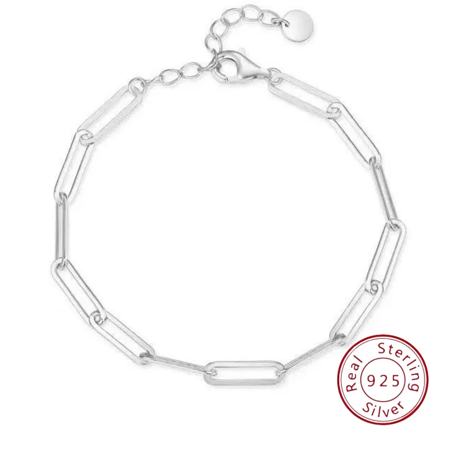 

European American Classic 2025 925 Silver Women's Bracelet Luxury Style All Season Use