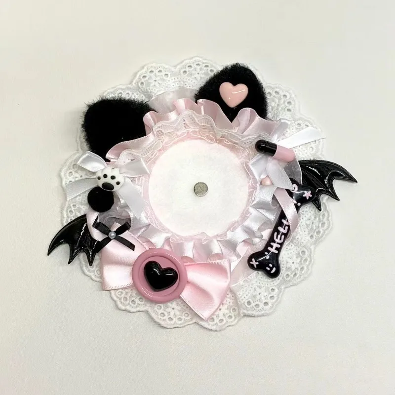 سانريو هالو كيتي ماي ميلودي كورومي سينامورول بضائع أنيمي صينية الوجبات الخفيفة ثنائية الأبعاد صينية شارة إبداعية مخصصة