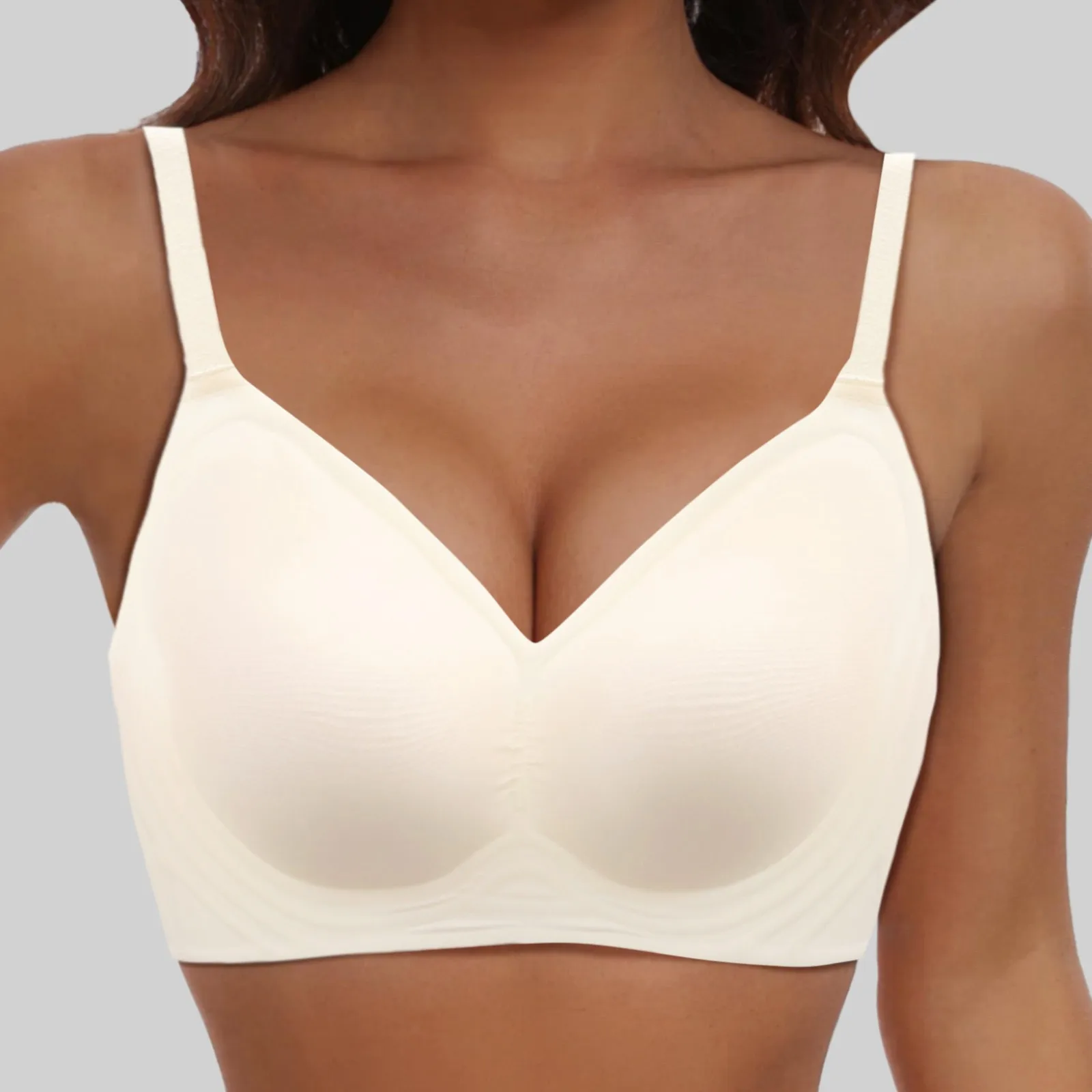 Comfortable Seamless Full Coverage Bra For Women Wireless Bras With Soft Support Regular And Plus Size Strapless Bra for Women