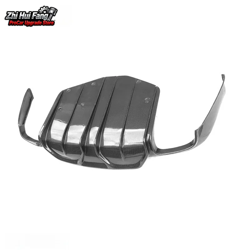 Suitable for Maserati ASPEC Models Between 2013-2018, Ghibli Carbon Fiber Lip, Rear Bumper