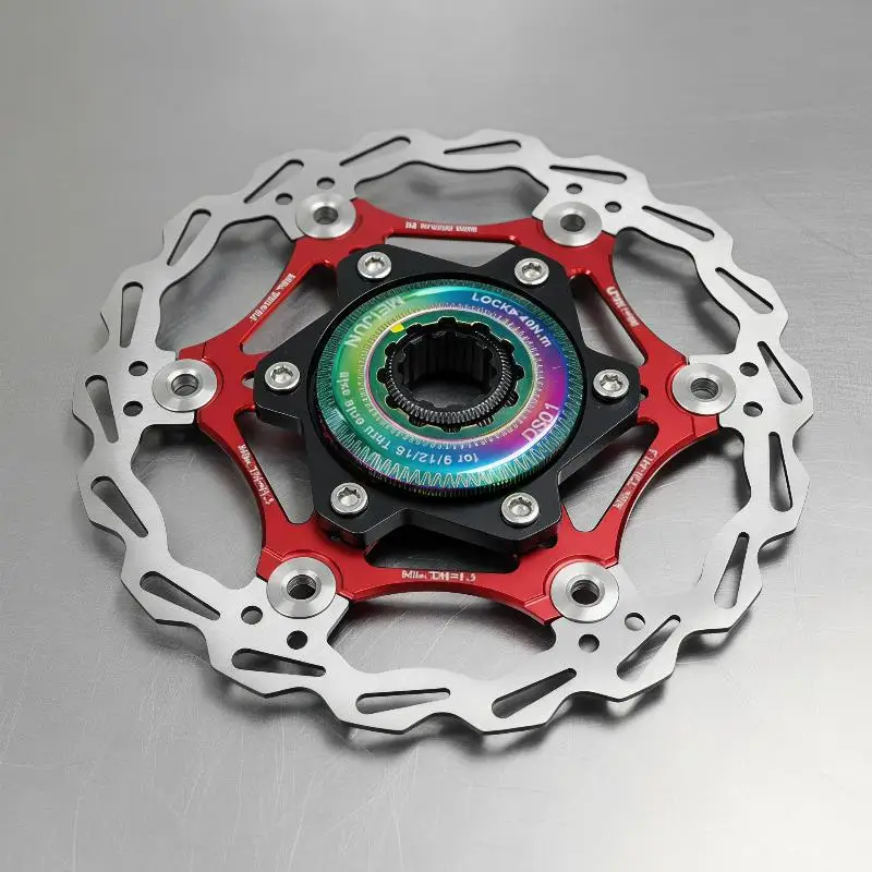 Fahrrad-Scheibenbremsen-Rotor-Adapter von Center-Lock auf 6-Loch-Spannring, Hochleistungsfähig für Mountainbike- und Rennrad-Reparaturen – Detail 10