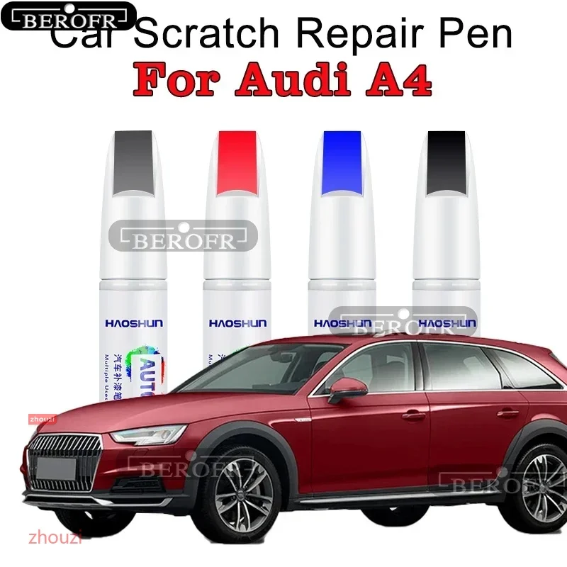 For Audi A4 Paint Pen Polar White Space Gray Modified Accessories Original Car Paint Repair Car Scratch Remover