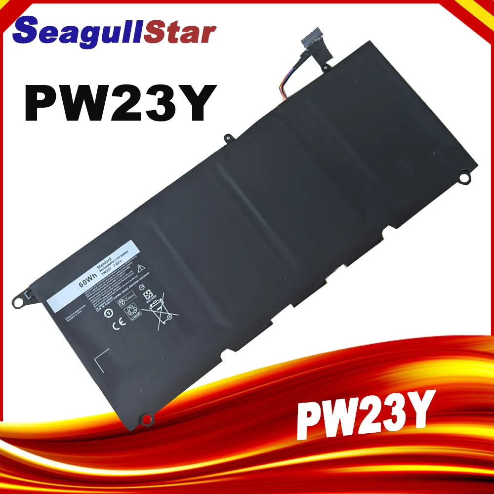 

Аккумулятор для ноутбука PW23Y, 60 Втч, для DELL XPS 13, 9360, серии RNP72 TP1GT P54G