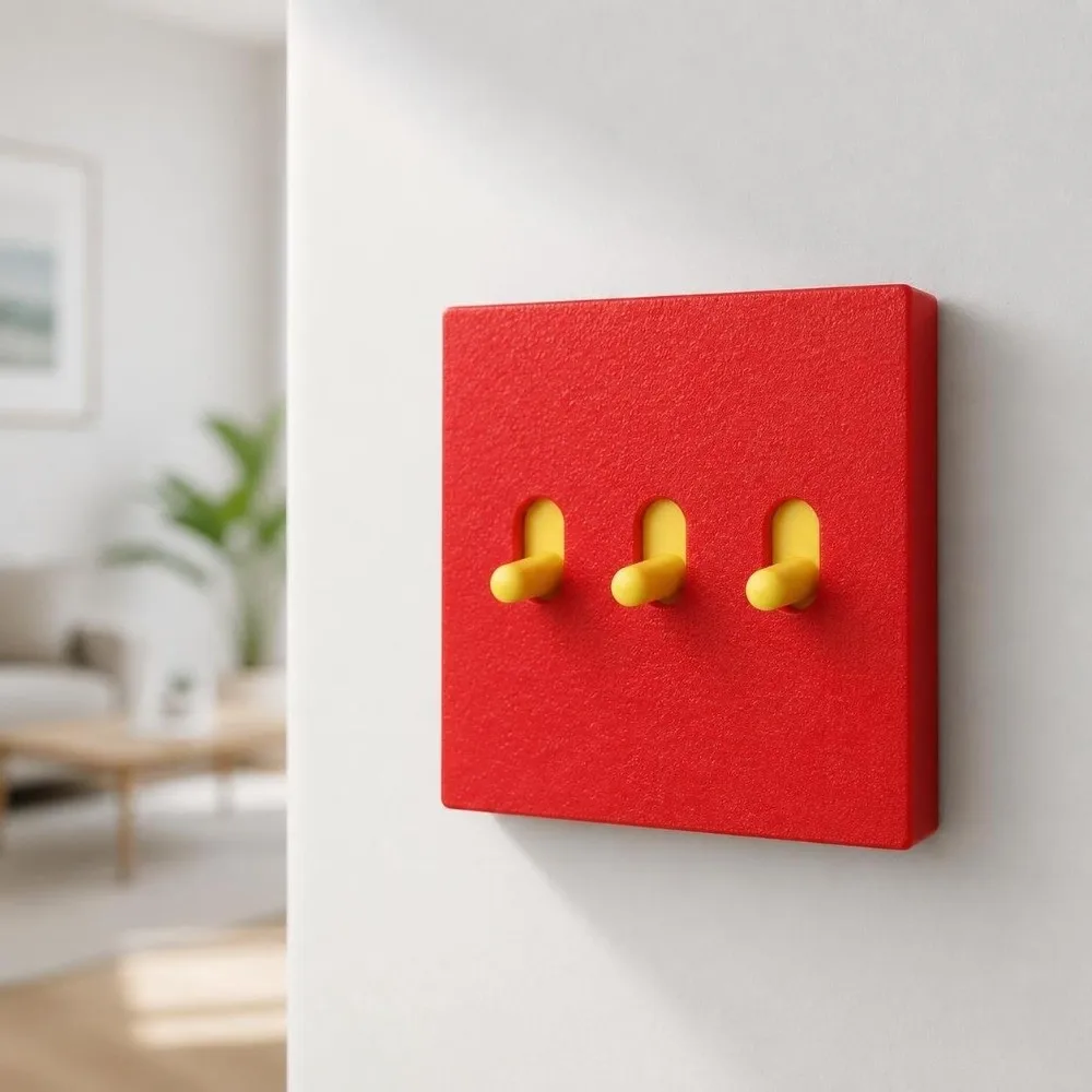 Creative Light Switch Guard Covers 3D Printed Removable Joystick Switch Stickers Decorative Waterproof Switch Protective Cover