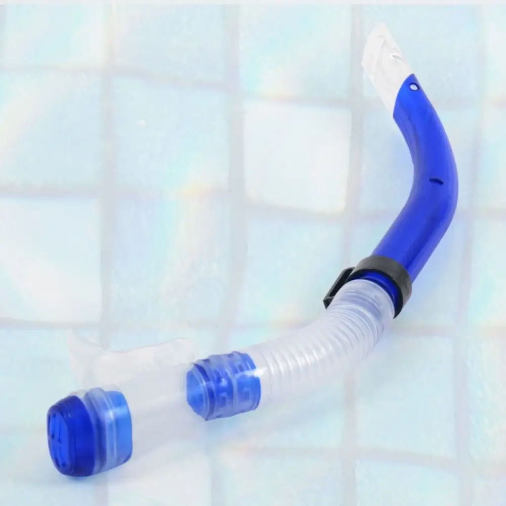 Easy Breath Snorkel Tube Swimming Top Valve Diving Breathing Tube Splash Guard Half Dry Snorkel Breathing Tube Adults Kids