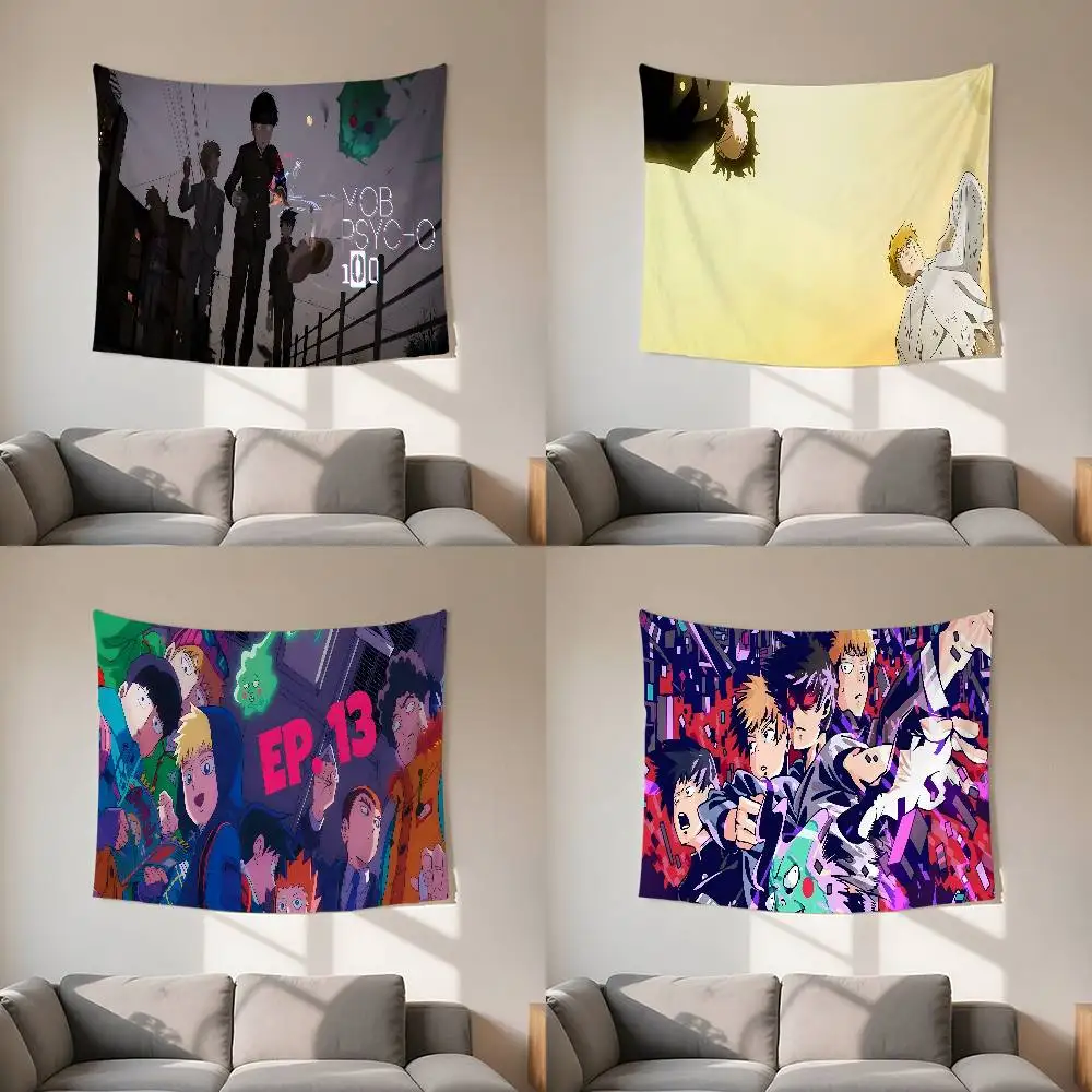M-Mob P-Psycho 100 II Tapestry Customizable Tapestries Of Various Styles,wall Hangings, Celebrity Photo Printing,wall Hangings