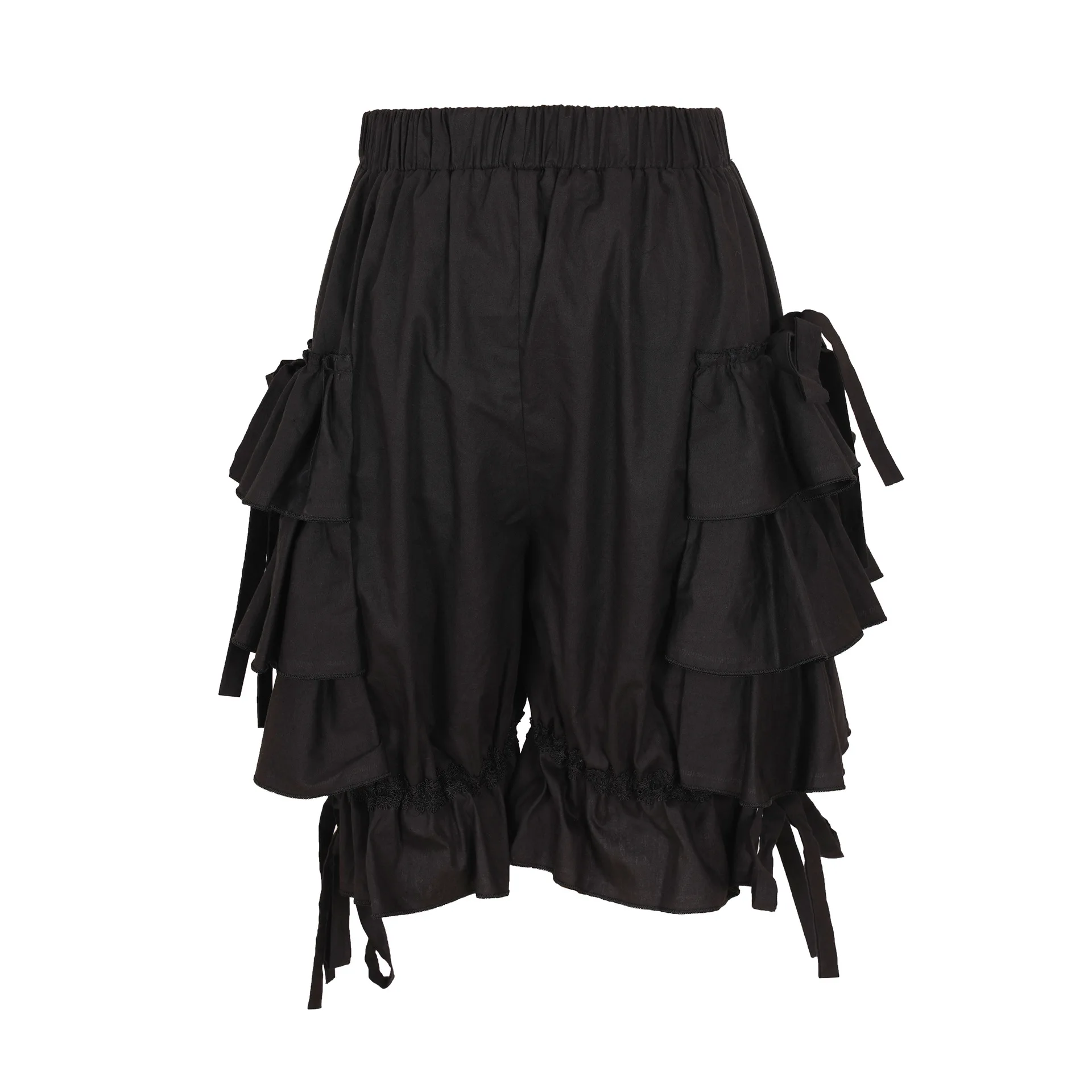 Pantalones medievales renacentistas Lolita para mujer, pantalones cortos elásticos de calabaza, bombachos de burbujas de calabaza para niña, pantalones de seguridad debajo de los pantalones