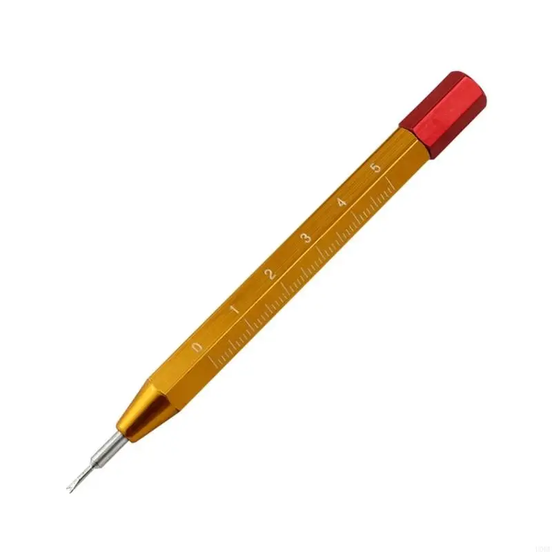   Accurate Watch Band Tool With Interchangeable Heads And Marked Scale For Easy Adjustment