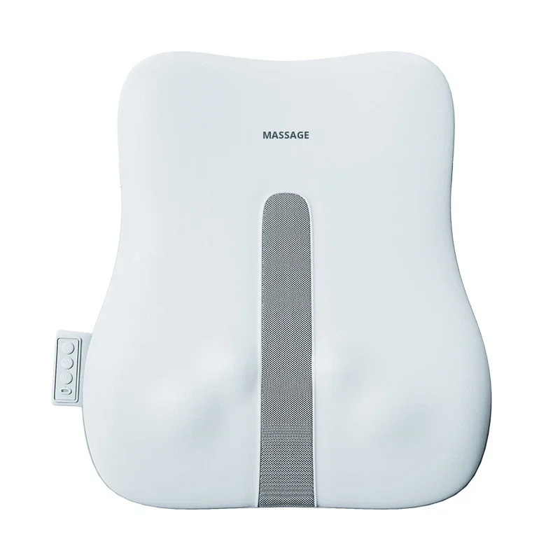 Ultra-Thin Portable Massage Cushion, Dual-Use Infrared Physiotherapy, Mechanical Waist Leg Back Massager, Timing Function