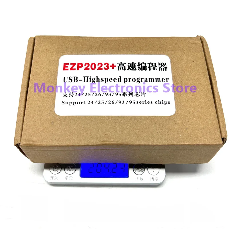 EZP2023 USB High Speed Programmer with TSSOP8 12 burn-in sockets 24/25/93/95Bois 2019/2010 Upgraded Version