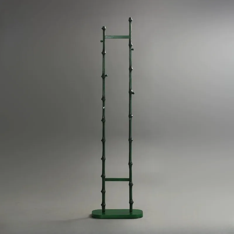 Green coat rack, bamboo entrance entrance door bedroom floor removable small tea room hanger