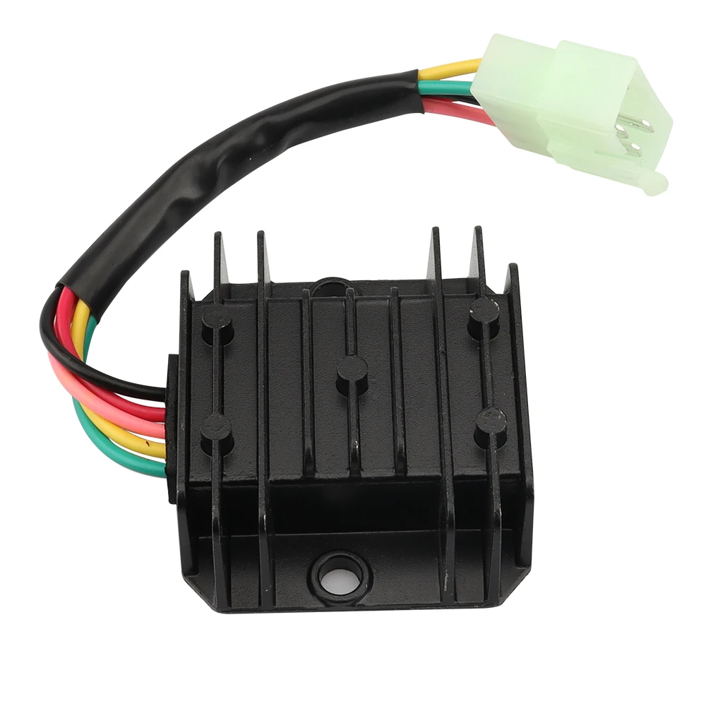 12V 5 Wire Voltage Regulator Rectifier For Scoopy 50 GY6 125 150 KYMCO Agility 2T R16 10 Rs Naked 2T 10 Like 2/4T Moped Scooter