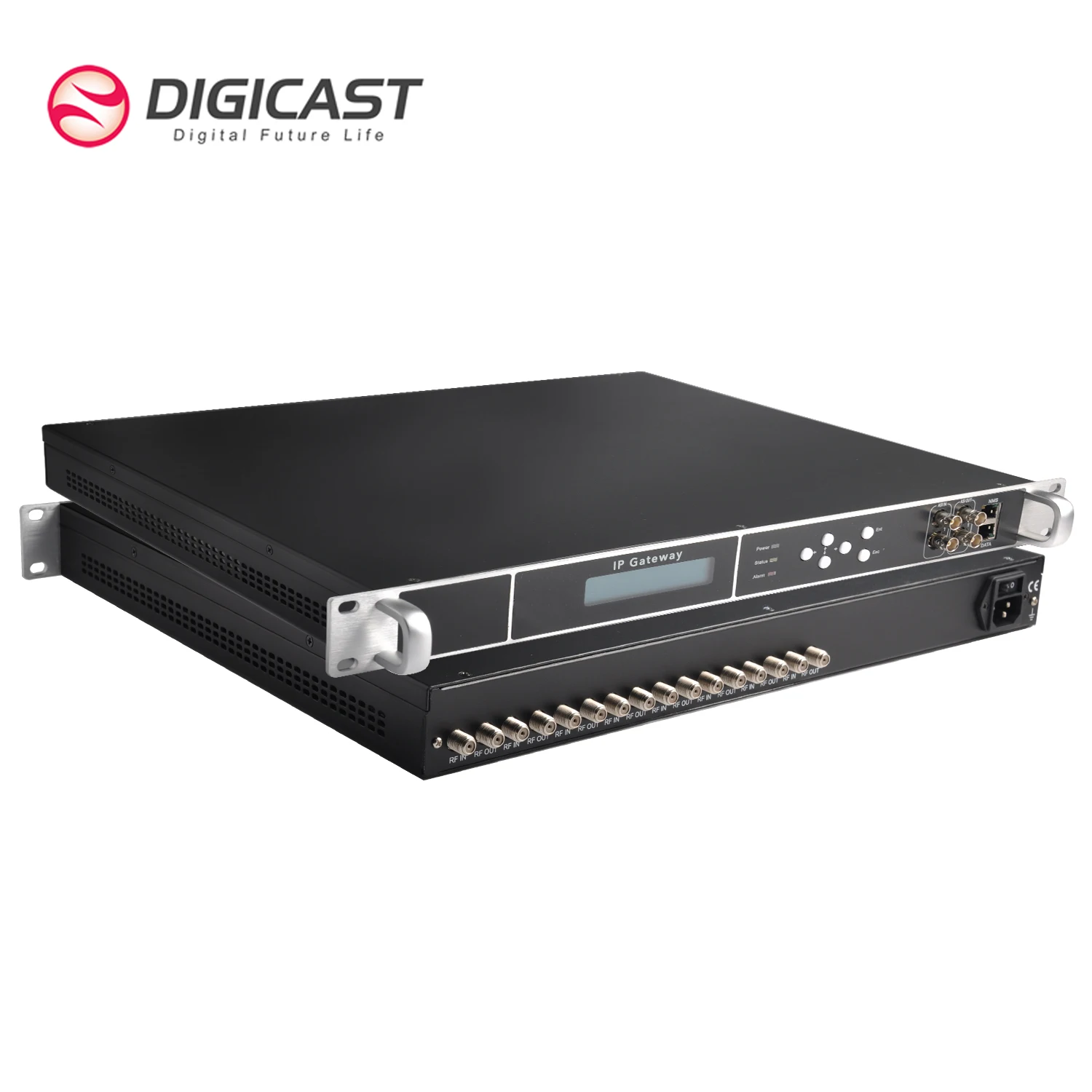 DMB-90E Plus Professional Multi-Functional FTA Tuner DVB-S2 IP Gateway IRD for Satellite Receiver Web Management 5-Year