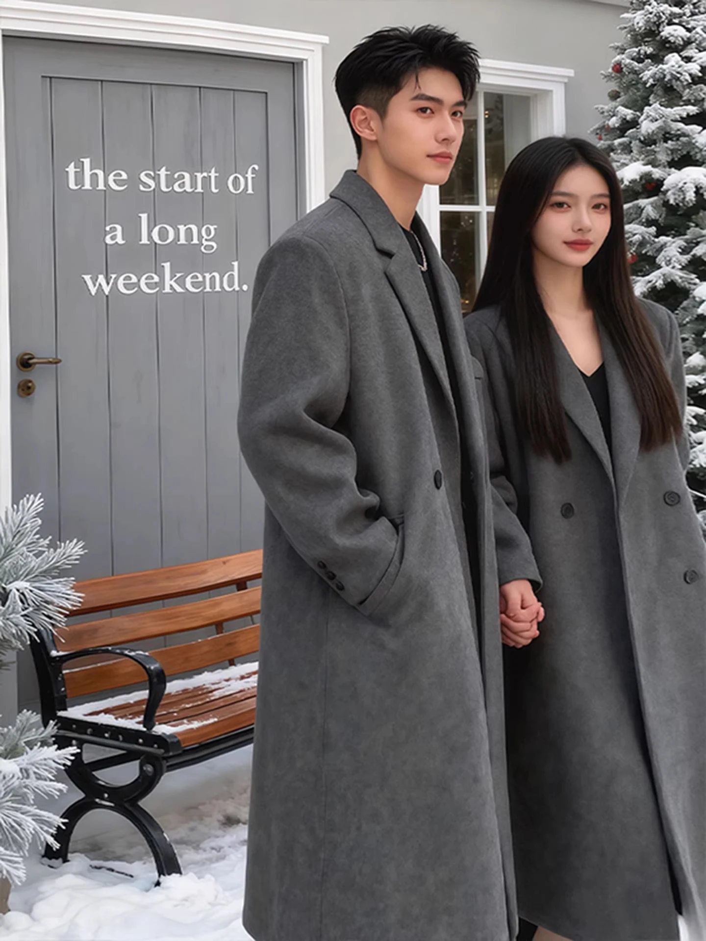 Cappotto in Lana Nero da Uomo, - Tailored Coat Wool recensione e prezzo