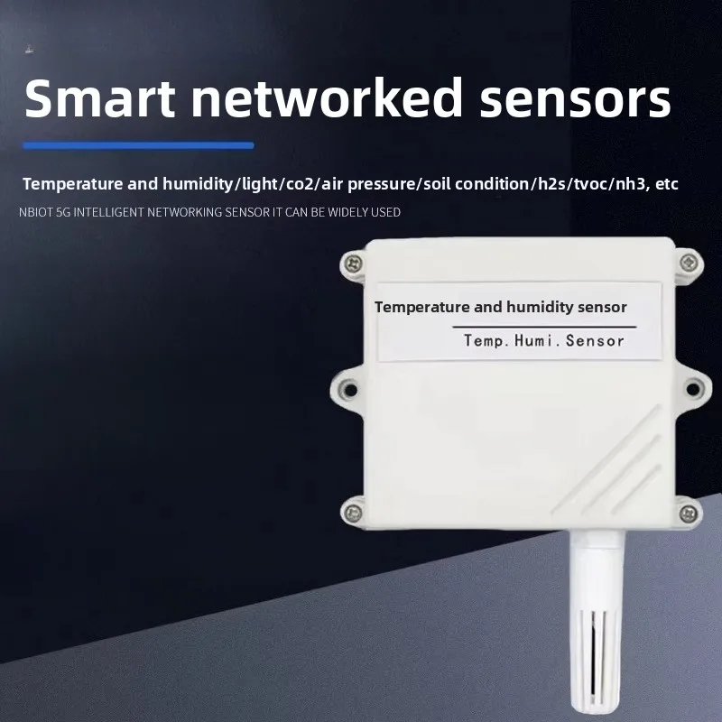 4G NB-IoT Temperature Humidity Transmitter 5GT20, Wireless Hygrometer Data Logger, Remote Monitoring Alarm Sensor
