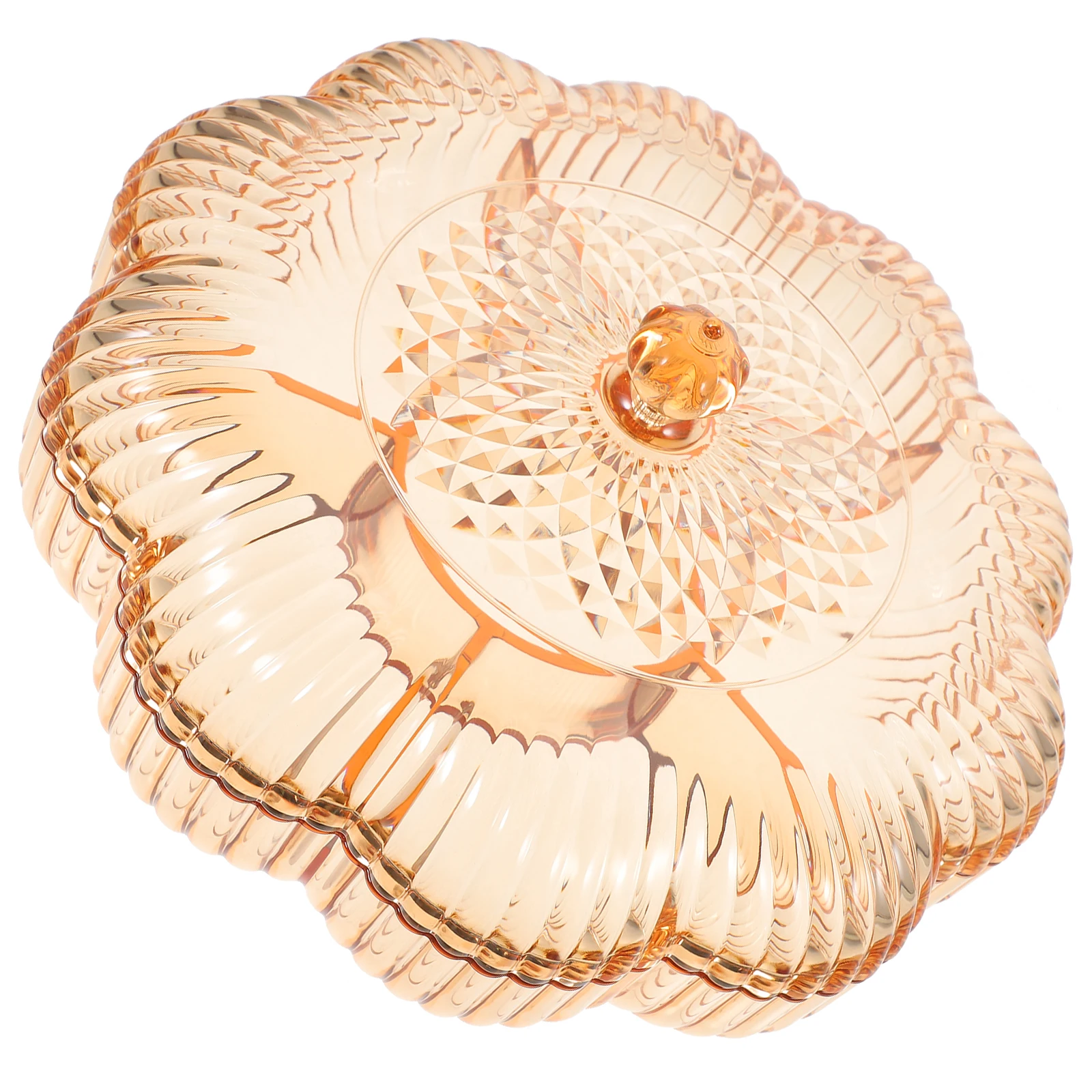 

Light Luxury Candy Box Clear Snack Serving Plates Compartment Tray Food Storage Party Trays Kitchen Bedroom Fruit Platter