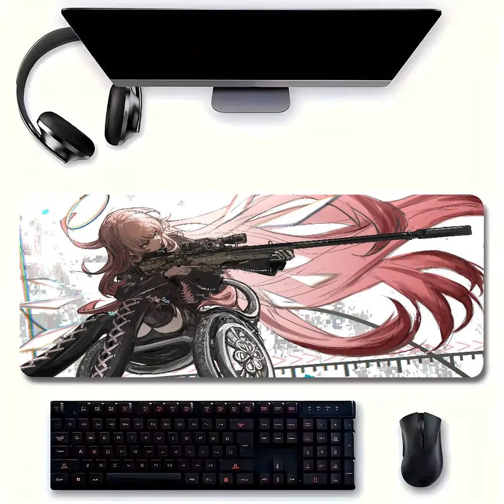 Lemuen Anime Game Arknights Mousepad Non-slip Suitable For Office Computers Laptops E-sports Game Desk Mats XXL Keyboard