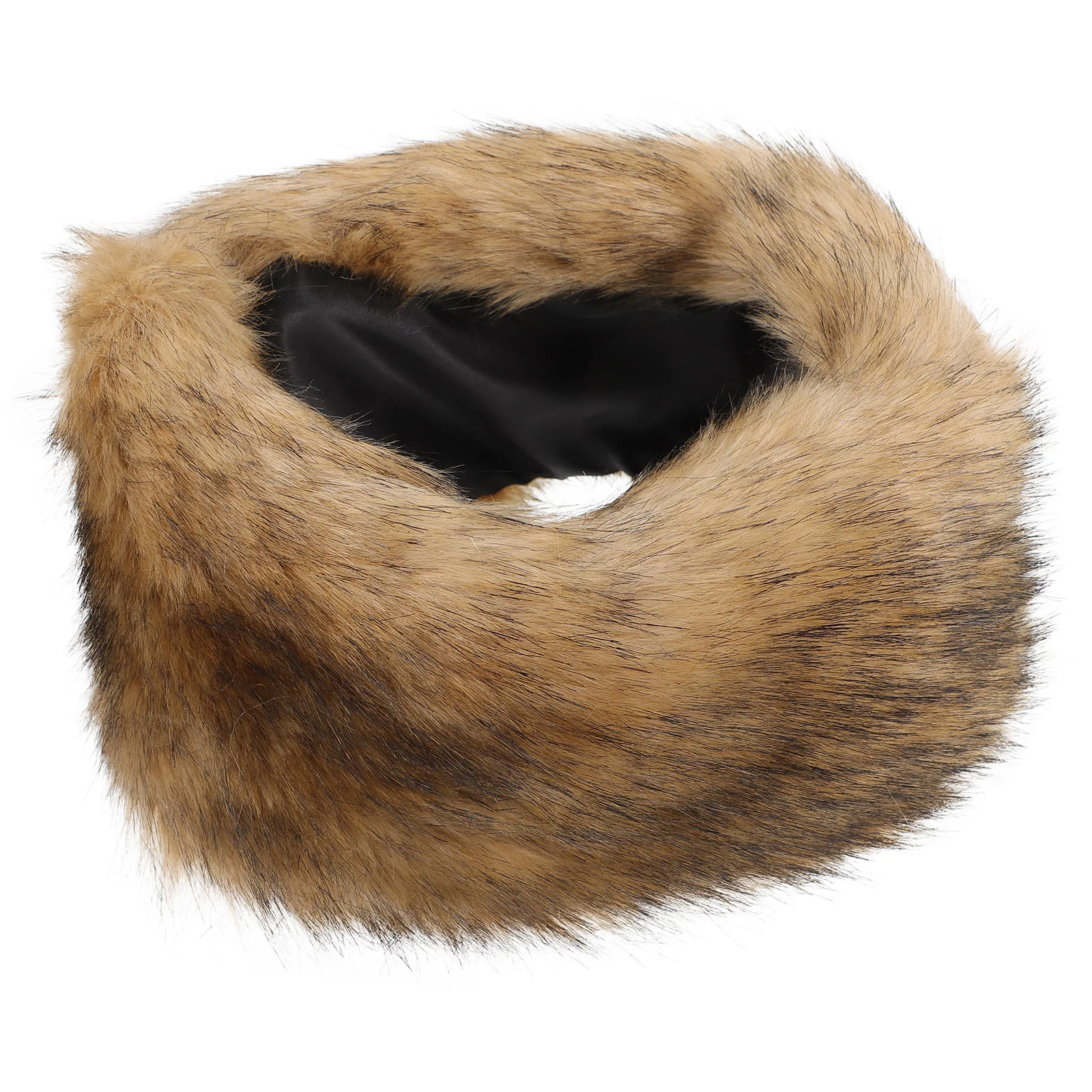 

Fur Hat for Women Top Hats Thicken Outdoor Miss Knit Bucket Girl Headbands