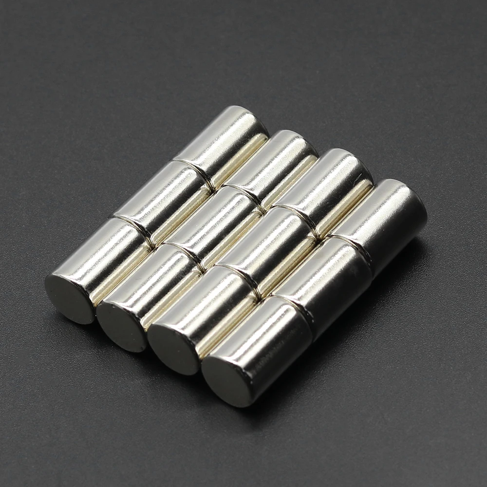 3/6/12/24/48Pcs Round Magnet 10x15 Neodymium Magnet 10x15mm Super Powerful Strong Permanent Magnetic Imanes N35 Cylindrical