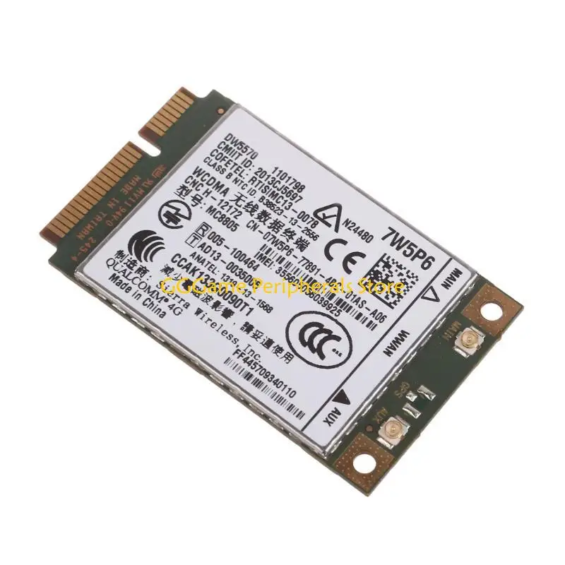 وحدة U55B MC8805 HSPA + WWAN ذات النطاق العريض للهاتف المحمول 4G لخط العرض E5440 E6440 E6540