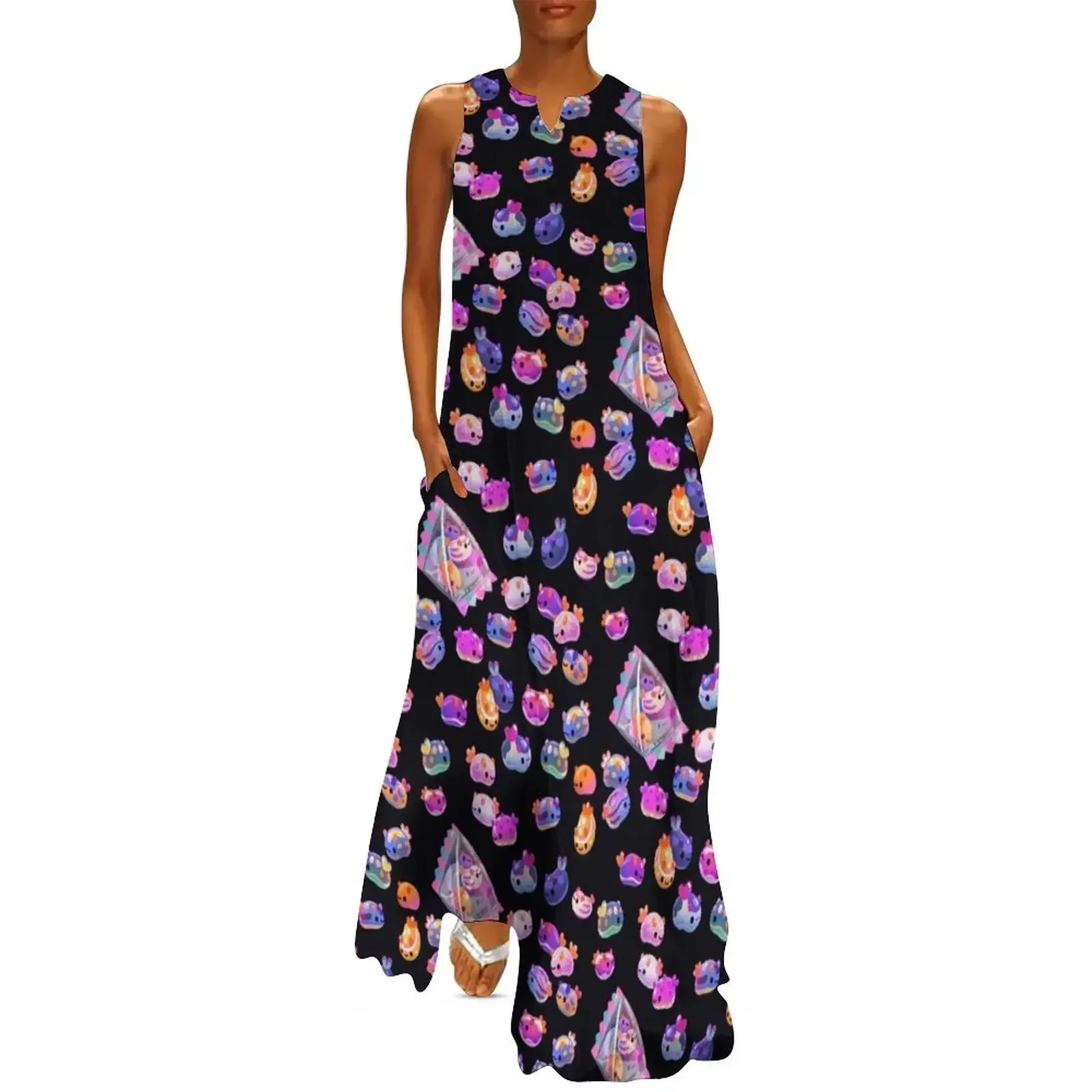 

Jelly bean sea slug - dark Long Dress Elegant gowns dress korean style Woman's evening dress dresses for woman 2025