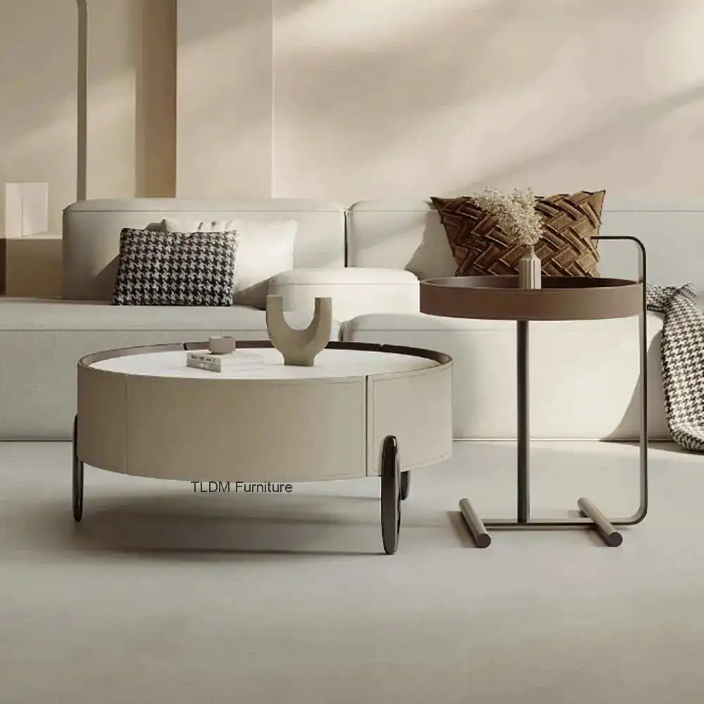 

Minimalist Coffee Table Decorative Luxury Unique Coffee Table Premium Simple Tavolino Soggiorno Luxuryo Living Room Furniture