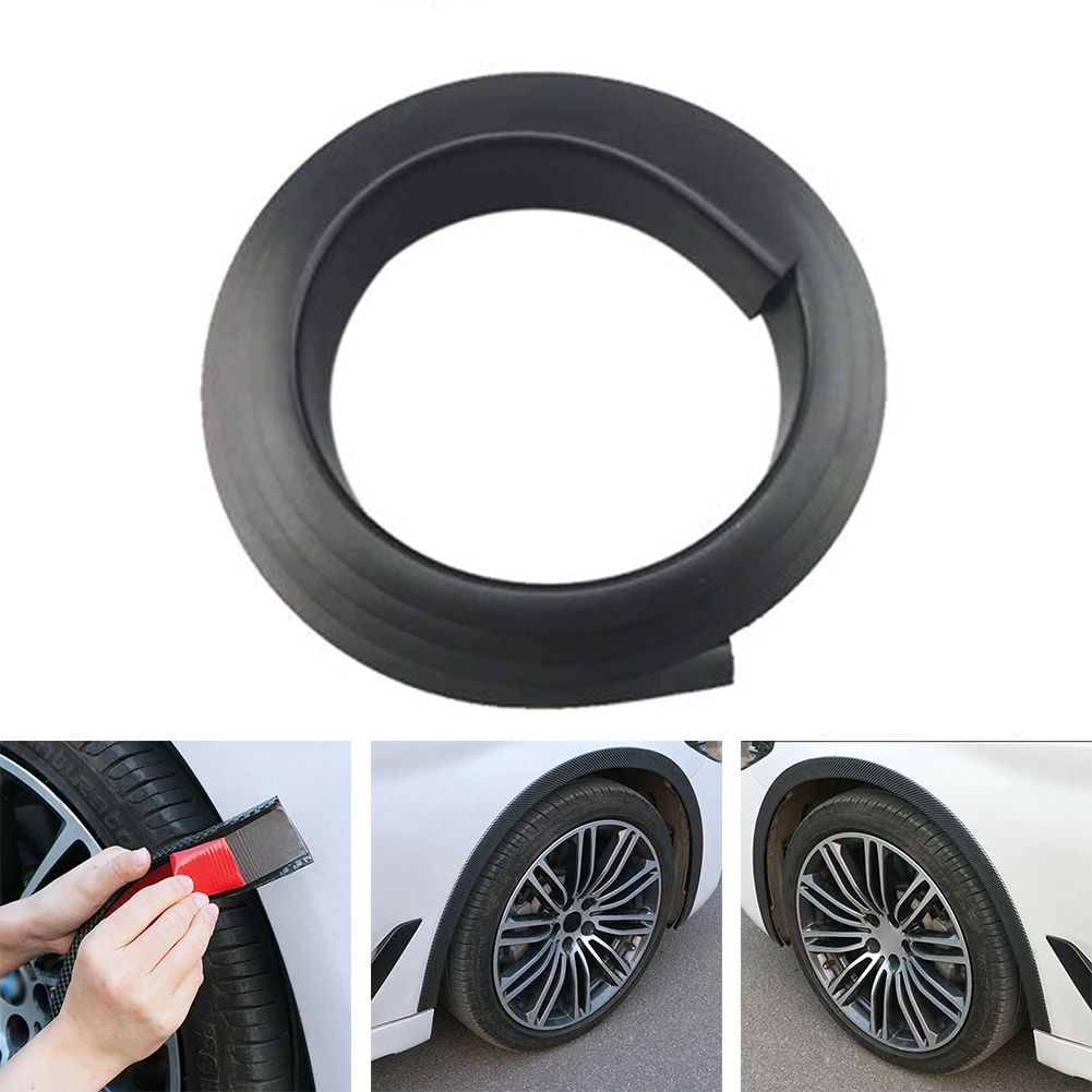 Flexible 150cm Wheel Arch Trim Rubber Protection Strip for Car For fender No Drilling Required for Easy Installation view 6