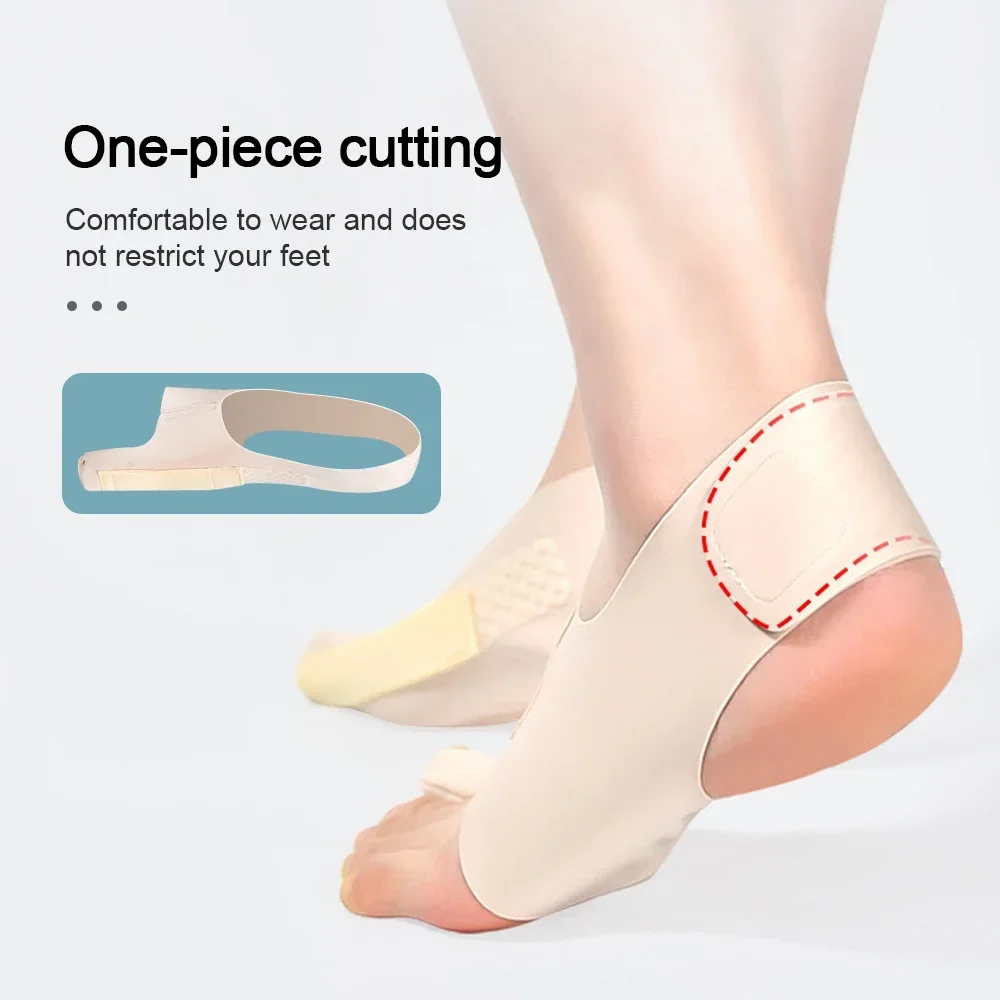 1Pc Big Toe Bunion Corrector For Woman Men Orthopedic Toes Separator Straightener Hallux Valgus Corrector Strap Pain Relief