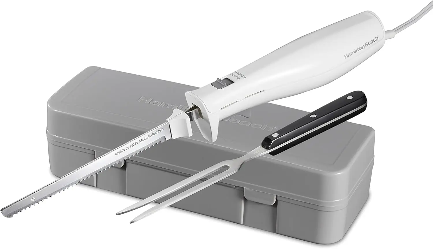 

Electric Knife Set for Carving Meats, Poultry, Bread, Crafting Foam & More, Reciprocating Serrated