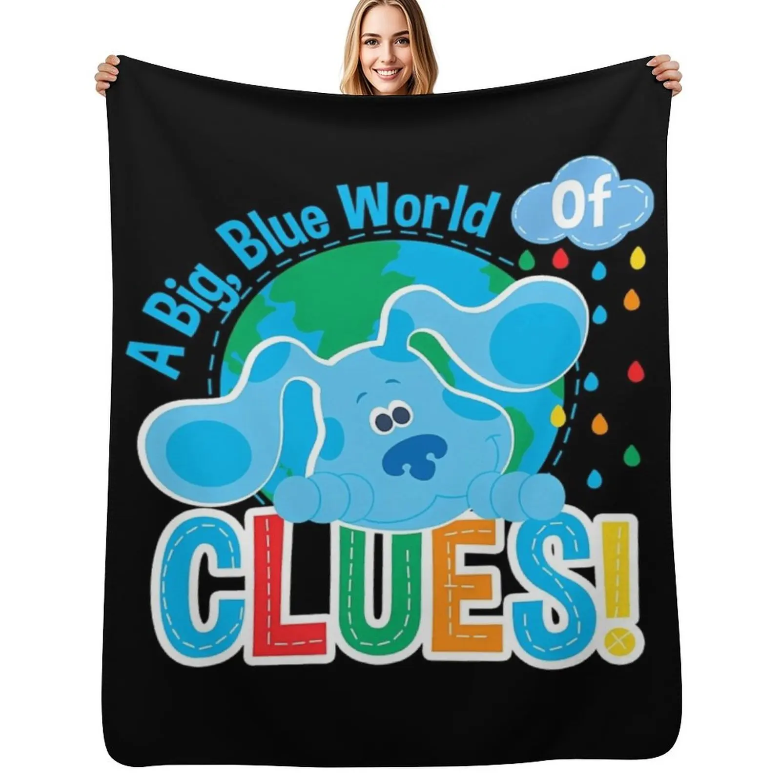 Les Clés de Blue et toi : un grand monde bleu de révélations ! Couverture douce pour la chambre à coucher, idéale pour dormir la nuit