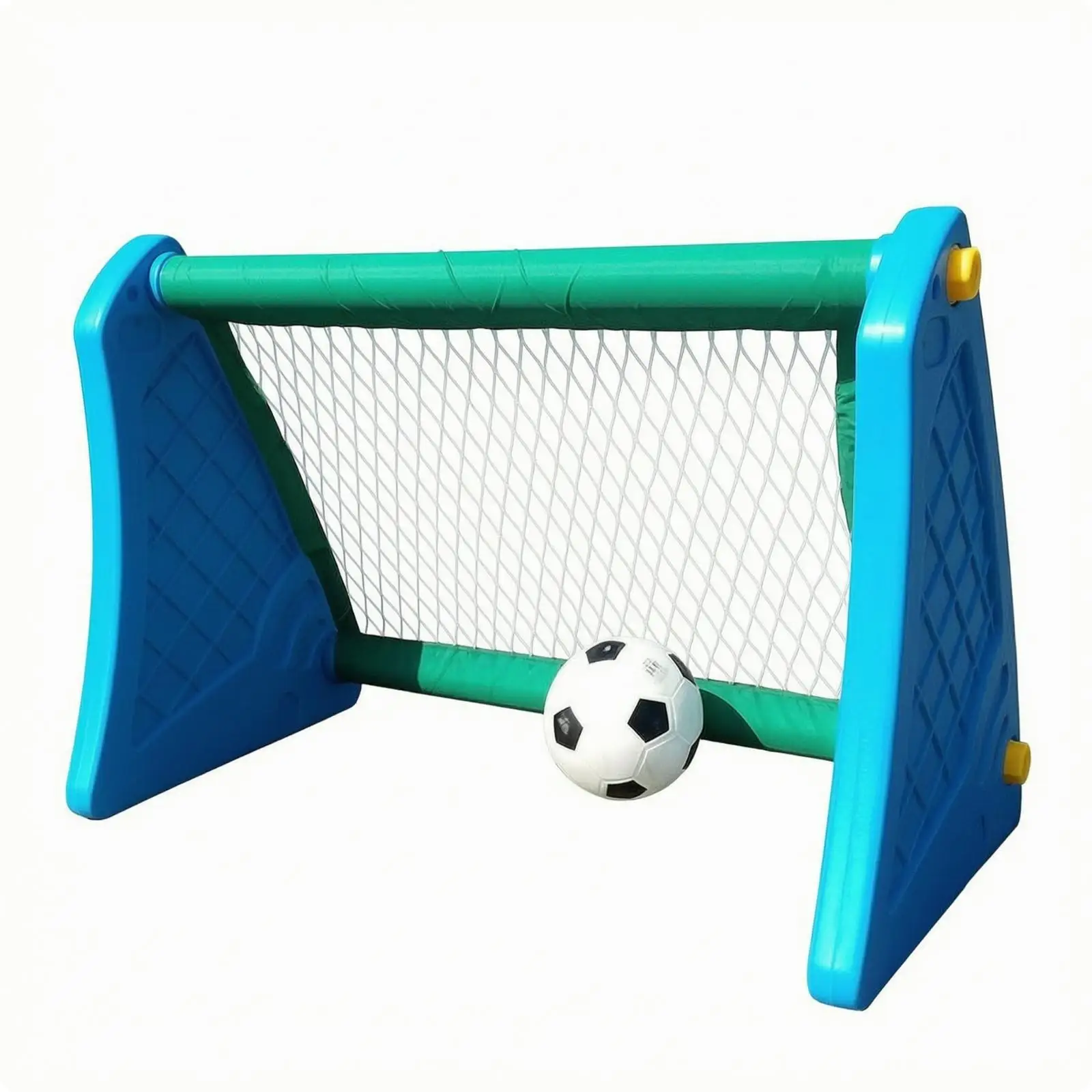 Toddler Soccer Goal with Net for Kids Plastic Frame Portable Soccer Target for Classroom Fun