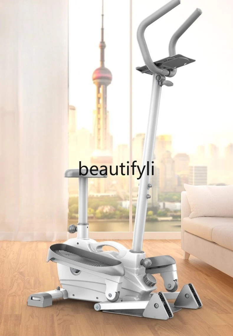 

Elliptical machine home multi-function silent step, training to lose weight, walking, mountaineering machine