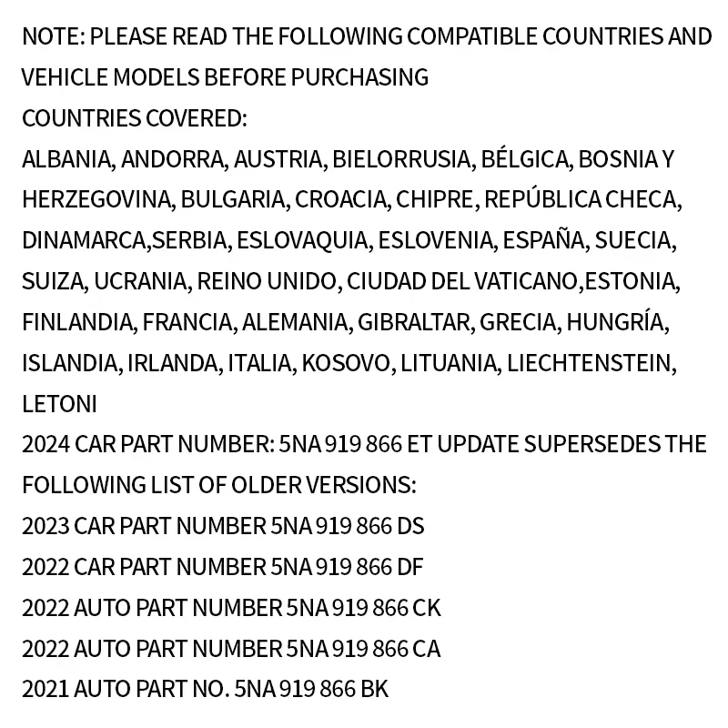 2024 for Volkswagen MIB2 V19 32G Maps SD Card Volkswagen Satellite Navigation SD UK + Europe Car GPS SD Card