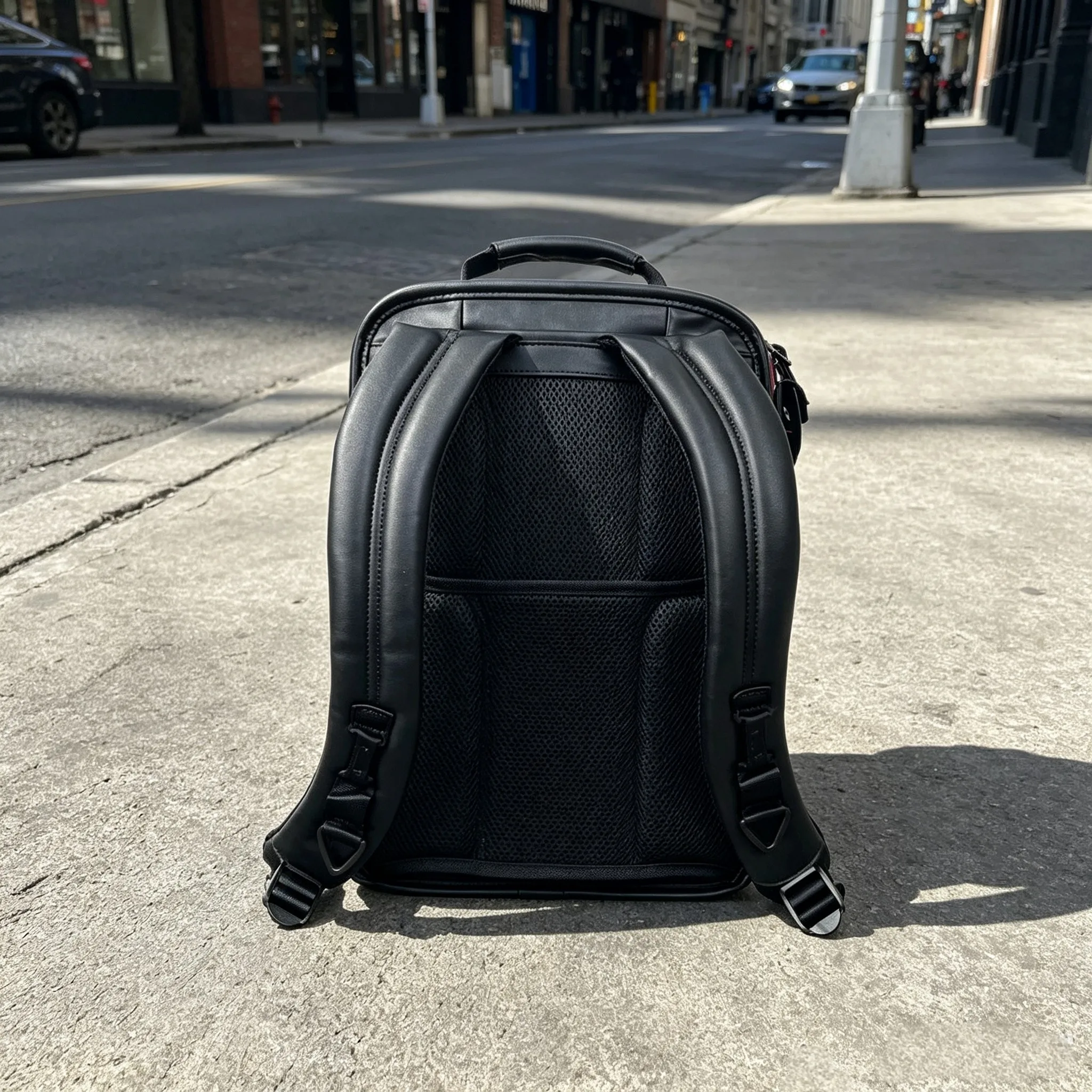 Mochila Ejecutiva para Hombre, - Leather Work Backpack reseña y precio