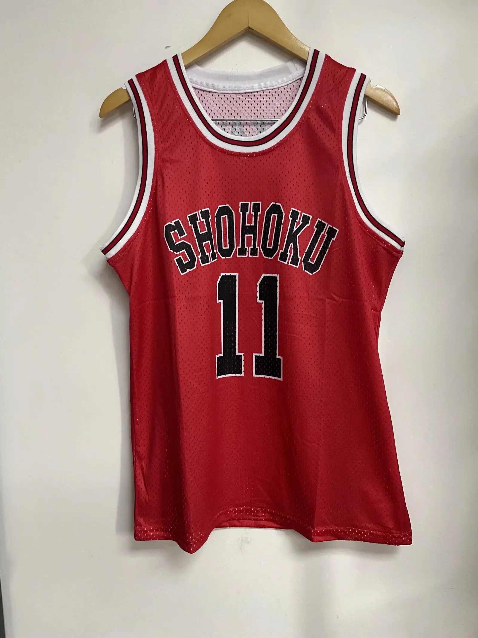 Anime Shohoku School Basketball Team Jersey Vest Cosplay Costume Sakuragi MITSUI Rukawa MITAGI Jersey Shirt loose tank top