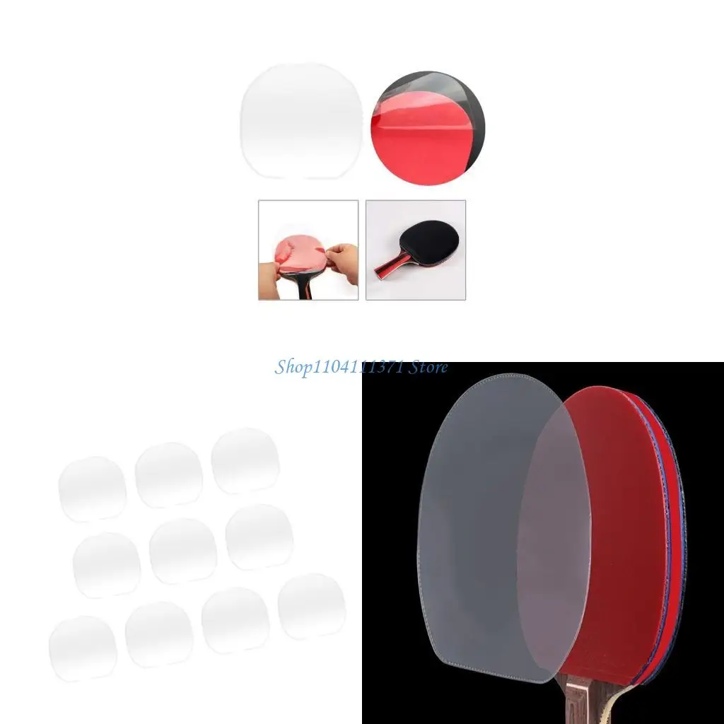 

P9FC 10/20PCS Pingpong Racket Protective Film Table Tennis Защитный фильм терпит