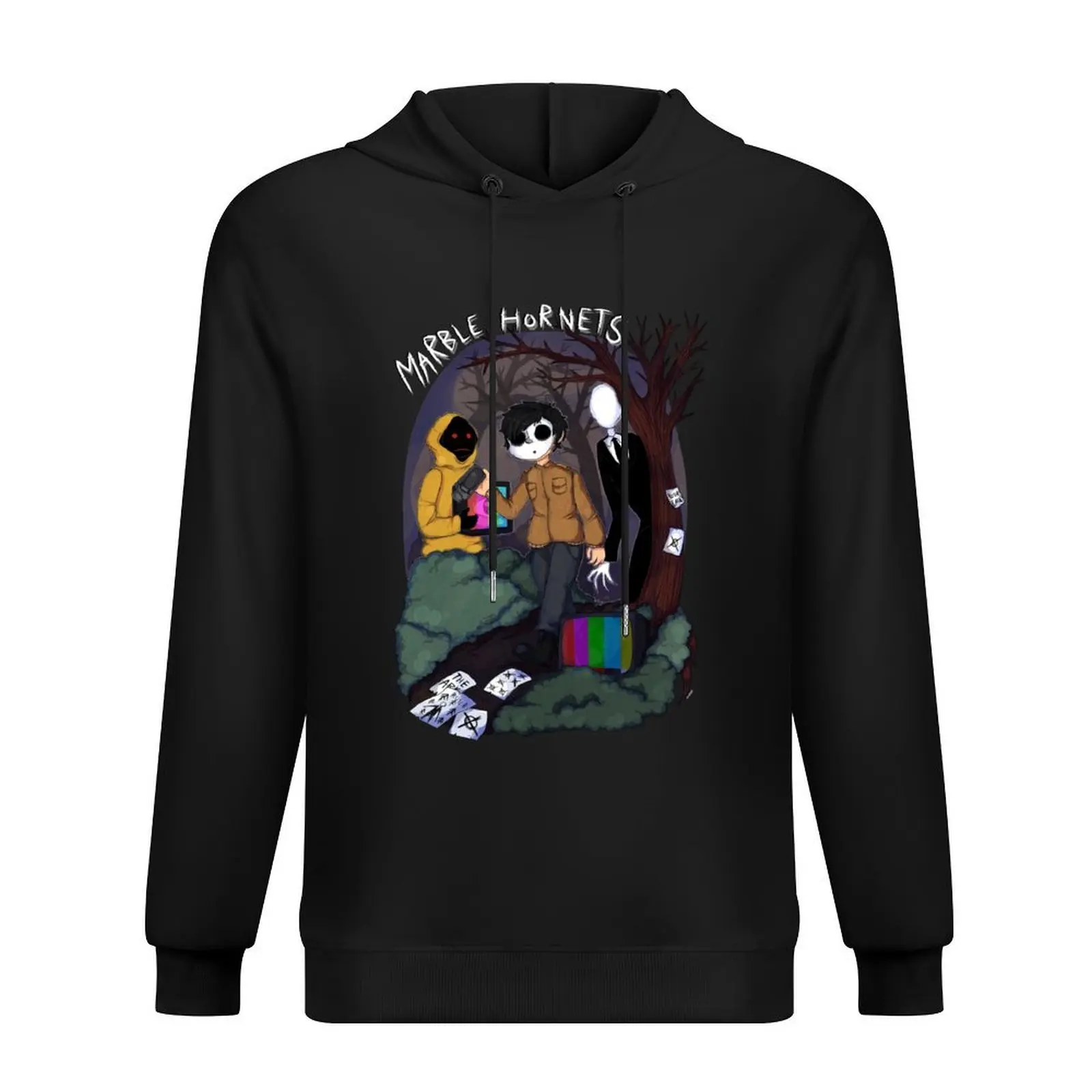 

Marble Hornets Hoodie men clothes anime clothes men's autumn clothes aesthetic clothing new in hoodies and blouses