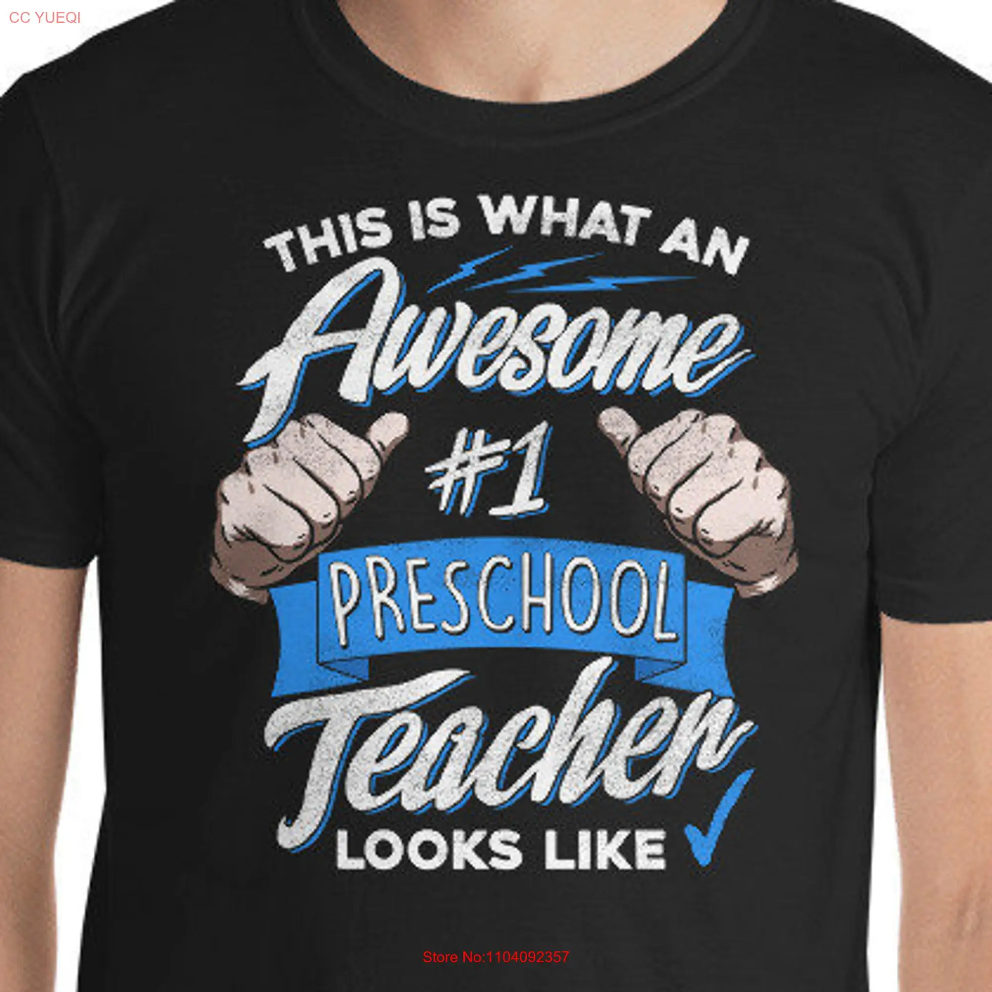 Preschool Teacher T Shirt s Appreciation End Of Year long or short sleeves