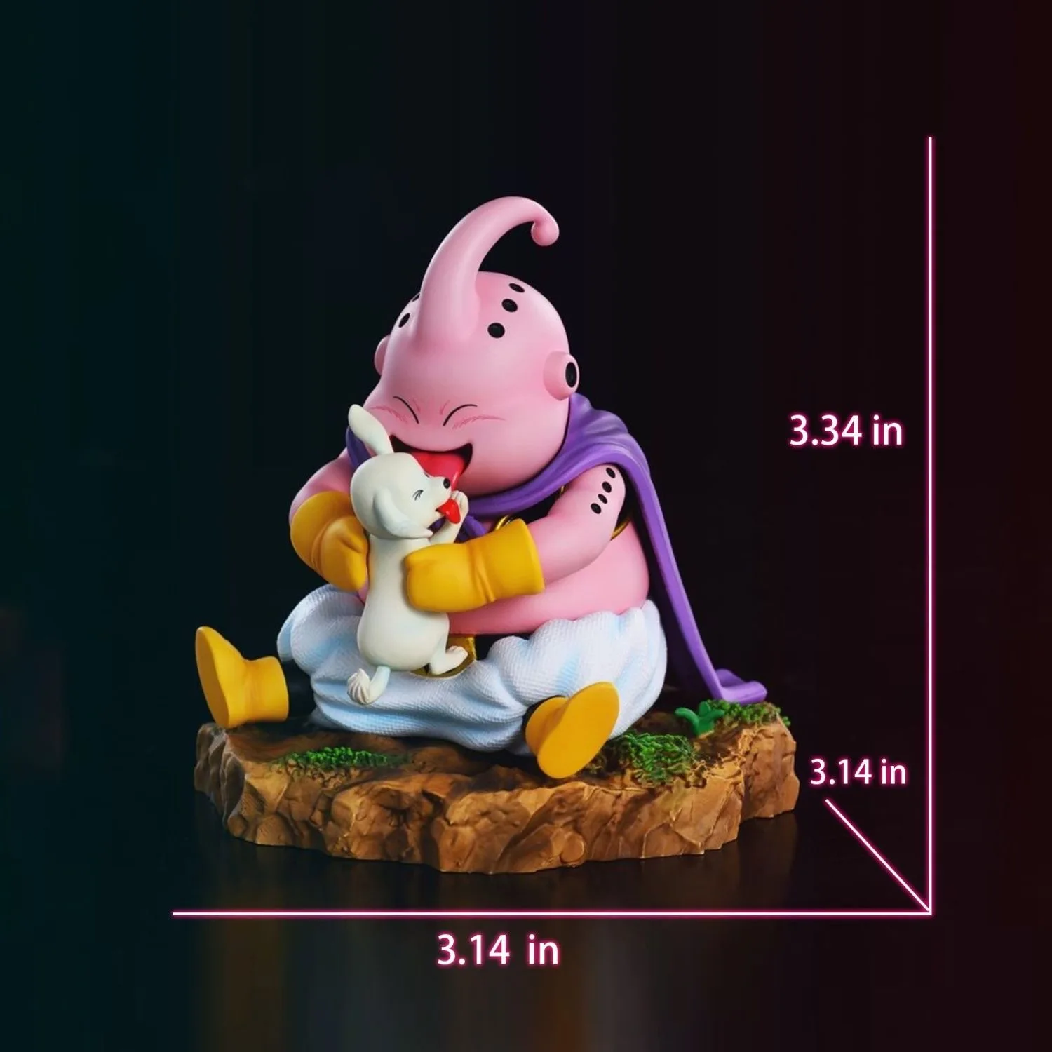 8.5cm Dragon Ball Majin Buu figurines d'anime Q Version Figurine Statue en Pvc Gk modèle jouets décoration à collectionner cadeaux de bureau