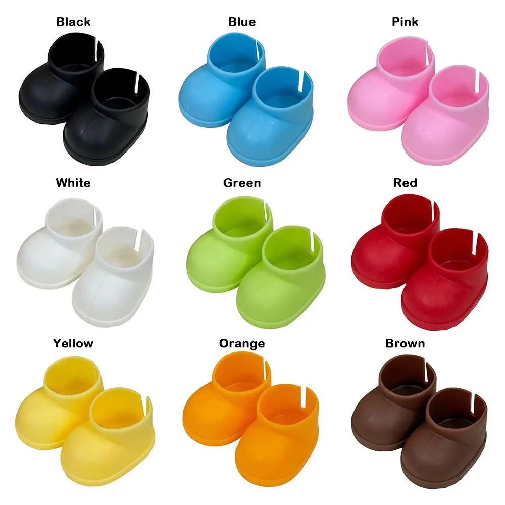 รองเท้าสําหรับอุปกรณ์เสริม 17 ซม. รองเท้าตุ๊กตาสามารถสวมรองเท้าแตะรองเท้าลําลองที่สนุกและมีสไตล์สําหรับเวลาเล่น