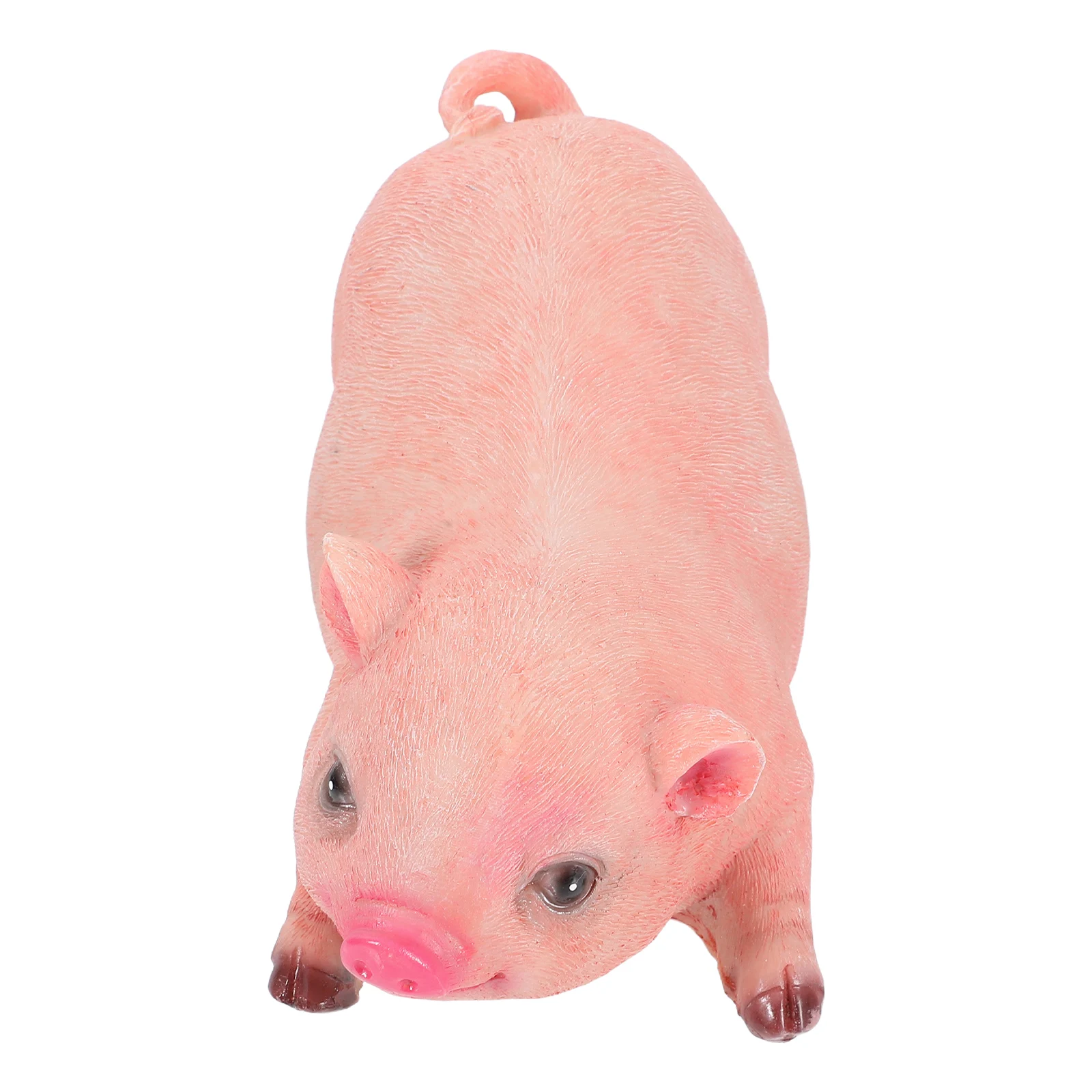 

Durable Resin Pig Garden Statue Cute Weatherproof Animal Sculpture Outdoor Indoor Lawn Decor for Yard Patio Animal Statue